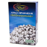 VladOx Керамические кольца, Биокерамика 300гр (для биологической фильтрации)